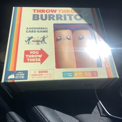 Throw Throw Burrito Game Cards Exploding Kitt...
