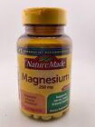 Nature Made Magnesium 250 mg 200 Tabs Exp 10/2026