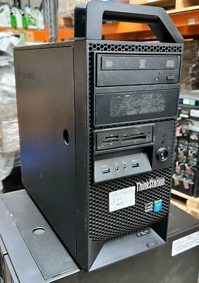 Lenovo ThinkStation E32 | Intel Xeon E3-1225 v3 @3.2GHz 4GB NoHDD | nVidia K2000 - Image 1 of 4