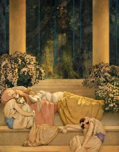Dornröschen von Maxfield Parrish - Bild 1 von 1