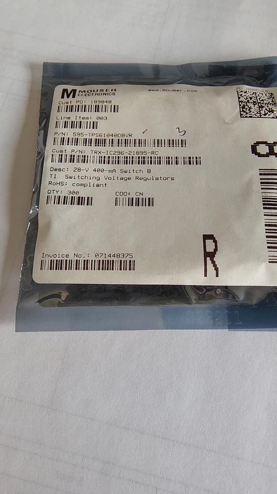 ( 20 PCS ) TPS61040DBVR, TI , IC - Image 1 of 1