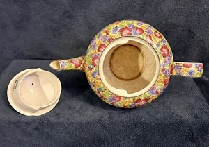 England Royal Winton Grimwades Chintz Royalty Pattern Albans Shape 4 Cup Teapot - Picture 1 of 16