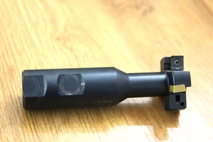 R331-35C-038M25EMA08 full side and face disc milling cutter +10 inserts 1.5" Dia - Picture 1 of 6