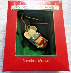 KEEPSAKE VINTAGE SNEAKER MOUSE ORNAMENT 1988 (C11) - Bild 1 von 5
