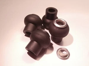 4 MUSHROOMS GOMMINI GROMMETS THORENS TD 124. TD 135 TD 224 TD 121 MADE IN ITALY - Imagen 1 de 2