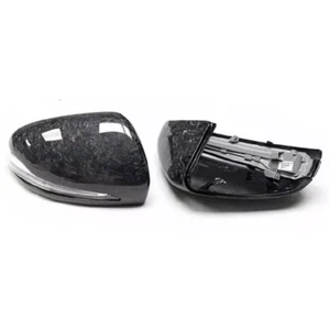 Forged Carbon Fiber Car Side Mirror Cover For Mercedes Benz W205 W222 C63 S450 - Picture 1 of 3