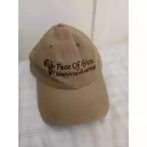 NWT Illusion Face of Africa Adventures Brown Adjustable Baseball Cap - Picture 1 of 5