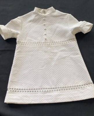 PETITE ROBE ANCIENNE POUR BEBE  BAIGNEUR POUPON/6547PO0 - Photo 1/4