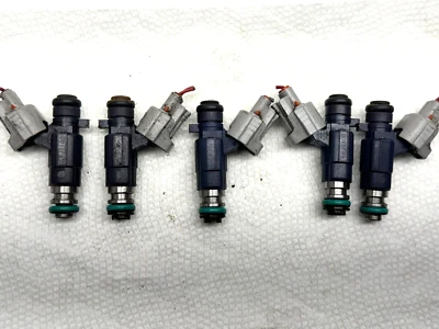 Inyectores de combustible originales FBJC-100 5 piezas para Infiniti G35 2003, 2004 3,5 L V6 Foto 1 de 4