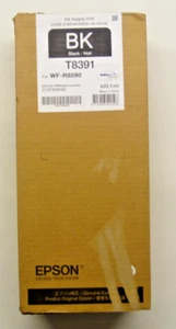 Original Epson T8391 schwarz black WorkForce WF-R8590 402,1ml OVP 12/2023 - Picture 1 of 3