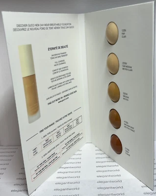 GUCCI 24H WEAR BREATHABLE FOUNDATION LUMNOUS #120N,220W,330W,410N,510N, Sample - Image 1 of 4