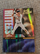 Albert Pujols/100 - 2005 Donruss Leather & Lumber Hitters Inc Gold # HI-1