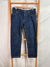 Hiut Denim Jeans Mens 32 L30 SkinR Selvedge Blue Slim