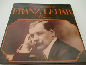 DAS GOLDENE FRANZ LEHAR ALBUM AUS 12 OPERETTEN MADE IN GERMANY MARCATO - Imagen 1 de 2