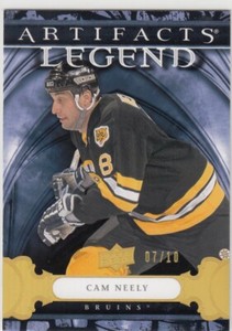 2009-10 Artifacts Gold Spectrum #122 Cam Neely L 7/10