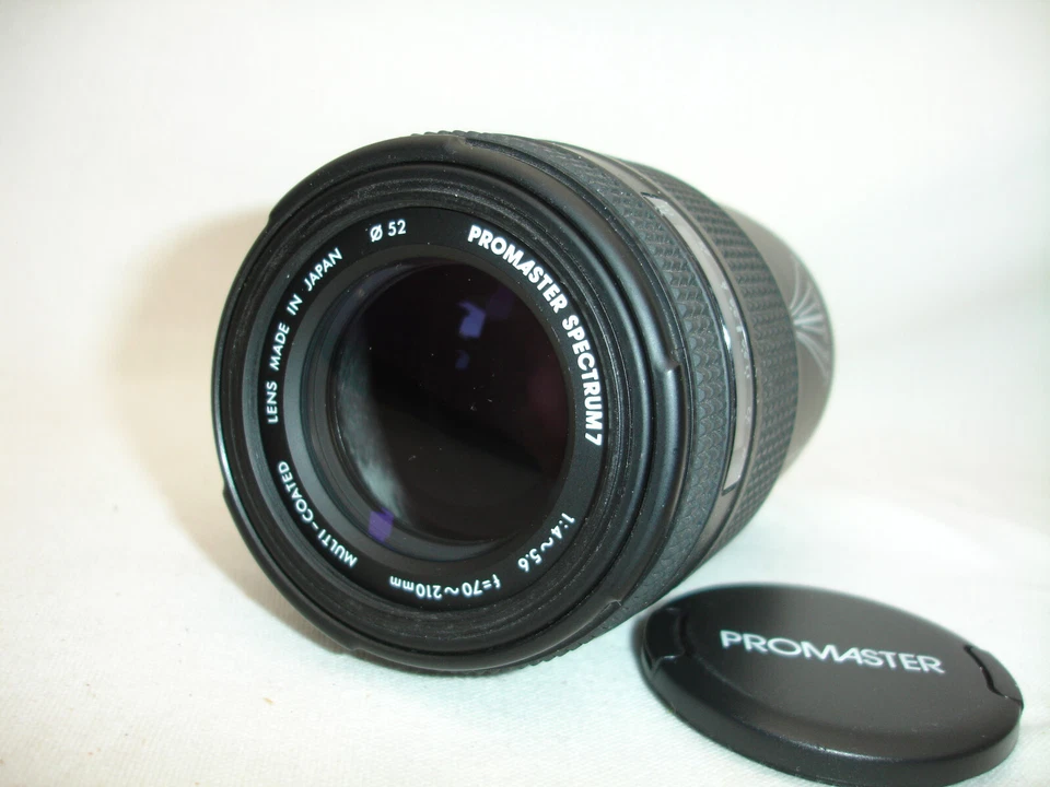 Promaster 70-210mm f/ 4-5.6 Telephoto AF Lens For Minolta/Sony α37 α58 α68 alpha - Image 1 of 4