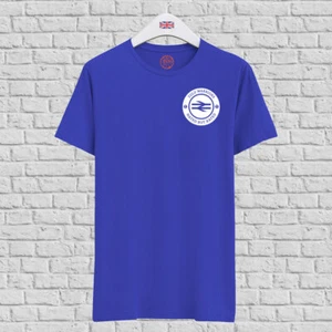 Zulu Warriors Blue Organic Cotton T-shirt for Fans of Birmingham City Gift - Picture 1 of 2