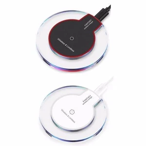 Wireless Fast Charger Charging Pad for Samsung Galaxy S20 S10 iPhone 12 11 X - Picture 1 of 11