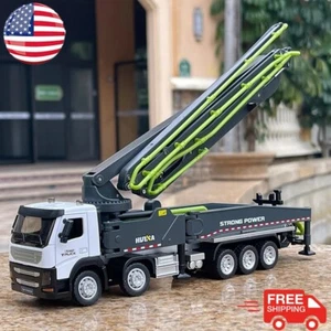 Diecast Construction 1:50 Concrete Pump Truck Toys Kids Boys Engineering Vehicle - Picture 1 of 7