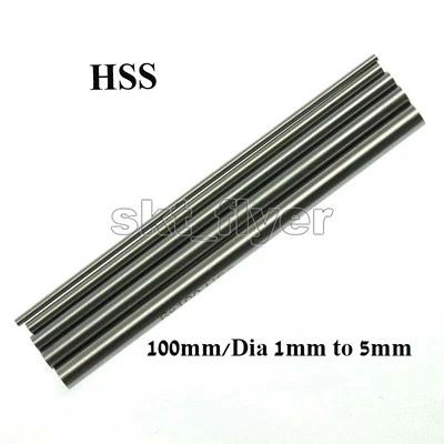 5pcs 100mm HSS Steel Motor Shaft Axis For Car Toy Model Robotic Aircraft Gears - Image 1 of 4