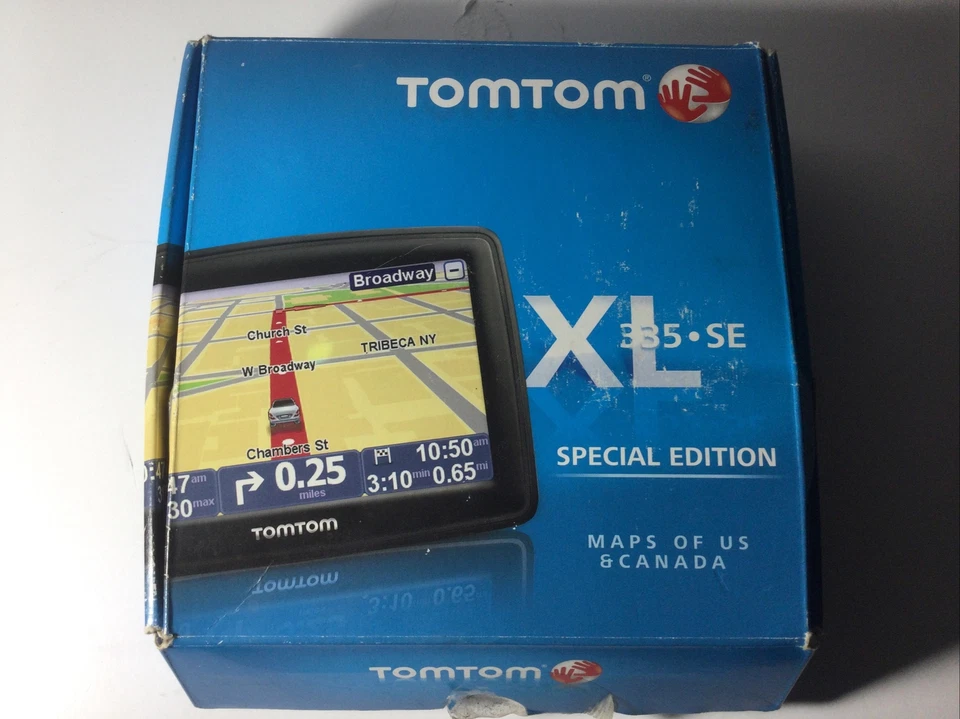 TomTom XL 335 SE GPS  4.3" Widescreen Navigation REPAIR OR PARTS. Locked Access - Image 1 of 4