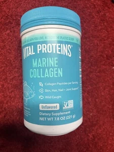 Vital Proteins Marine Collagen Supplement Powder 7.8 Oz Non-GMO Exp 8/25 - Picture 1 of 2