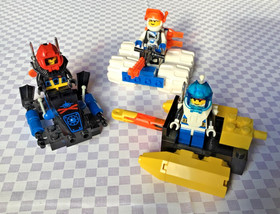 LEGO Aquazone: Sea Sprint 9 (6125) + Shark Scout (6115) + Ice Tunnelator (6814)