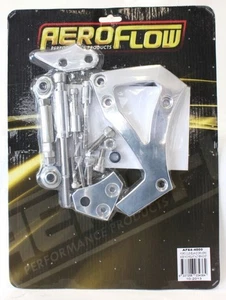 Aeroflow AF64-4000 Ford 351C Clev Billet Polishedalternator Bracket D/Side Mid M - Picture 1 of 4