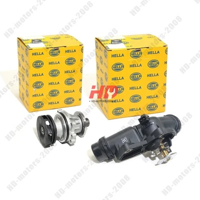Thermostat & water pump for BMW E38 E39 E46 E53 E60 E61 E65 E66 E83 Z3 E85 - Image 1 of 4