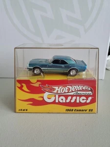 Hot Wheels American Classics #4/6 1968 Chevy Camaro SS in Ice Blue #1754/5000 - Picture 1 of 6