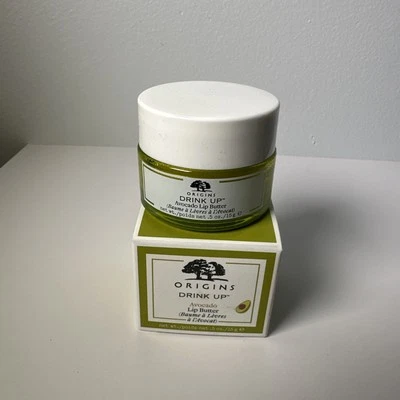 New Origins Drink Up Mantequilla Labial Aguacate Tamaño Completo 0.5oz Foto 1 de 2