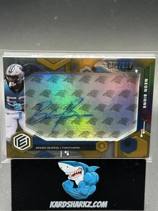 Panini Elements Brian Burns 2021 #NS-BBU #'d/125 automático Panthers Giants  - Imagen 1 de 2