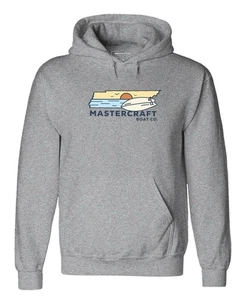 Mastercraft Boat Co Tanasi Sunrise Surf grau Pullover Hoodie Herren Gr. XL - Bild 1 von 6