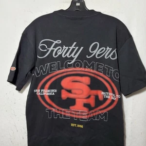 San Francisco 49ers Shirt Mens XXS Black NFL Football Short Sleeve Off Season - Picture 1 of 15