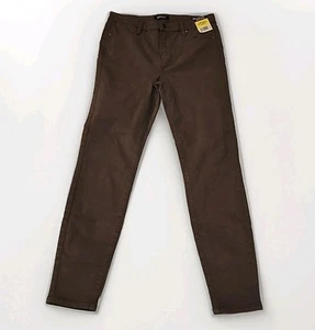 Buffalo David Bitton High Rise Soft Stretch Skinny Hanna Pants Womens 6/28 Brown - Picture 1 of 6