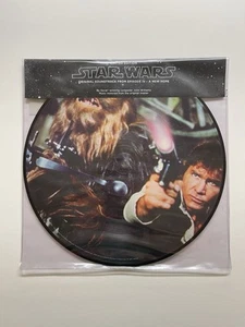 Star Wars Episode IV New Hope Twin Picture Discs Vinyl Record Limited Edition! - Picture 1 of 7