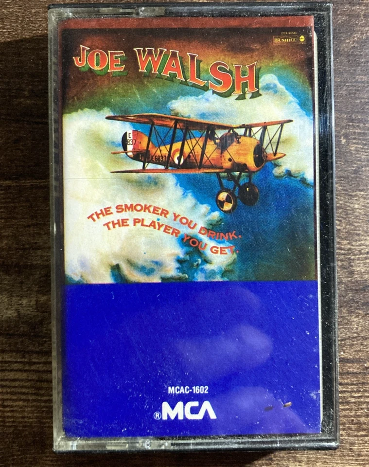 Joe Walsh The Smoker You Drink The Player You Get Cassette VTG Classic Rock Foto 1 de 3