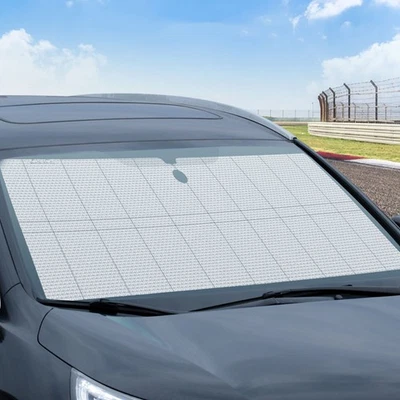 Parabrisas Coche Plegable Parasol Ventana Trasera Delantera Protección UV Parasol Cubierta Foto 1 de 4