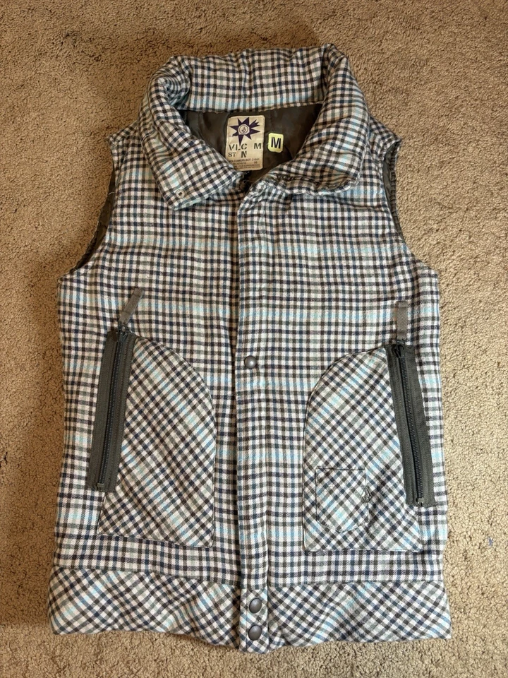 Volcom Vest Women's Medium Lumber Jackie Sleeveless Zipper Snowboard Outdoor Ski - Image 1 of 4