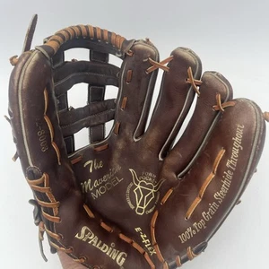 Spalding Baseball / Softball Steerhide  Glove The Maverick Model 42-8003 12 Inch - Picture 1 of 13