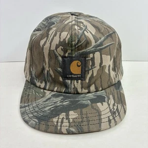 Carhartt Men's Adult Medium Camo Ear Flap Cap Hat USA Hunting Insulated - Picture 1 of 11