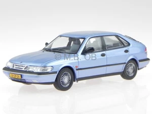 Saab 900 V6 1994 silverblue modelcar 43068 T9 1:43 - Picture 1 of 4