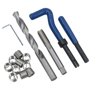 Kit de reparación de roscas métricas M12 x 1,25 mm juego de helicoil para roscas dañadas 15 piezas - Imagen 1 de 6