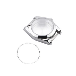 39mm Waterproof Sapphire Glass Watch Case With Crown& Gasket For Seiko NH35 NH36 - Picture 1 of 7
