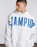 Champion Reverse Weave Hoodie Life Men Pullover Fleece Oversized Arch Logo Print