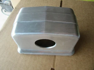 WALKER 502E   Stainless SteelBox w/ Two Holes - Picture 1 of 2