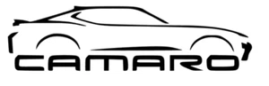 Pegatina adhesiva Chevrolet Camaro Silhouette coche coche - Imagen 1 de 4
