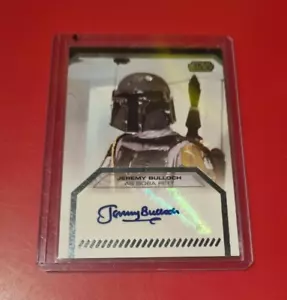 Star Wars Galactic Files S2 Topps Jeremy Bulloch as Boba Fett AUTOGRAPH CARD - Bild 1 von 2