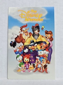 Vintage Postkarte The Disney Afternoon Talespin Duck Tales Baloo TV Show unbesendet - Bild 1 von 2