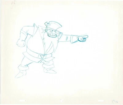 Casper el Fantasma Pirata Espacial Producción Animación Celular Dibujo 1979 HB 001 Foto 1 de 2